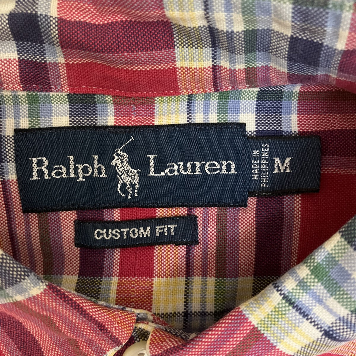RALPH LAUREN チェック長袖シャツ 古着・中古-5枚目のアイテム画像