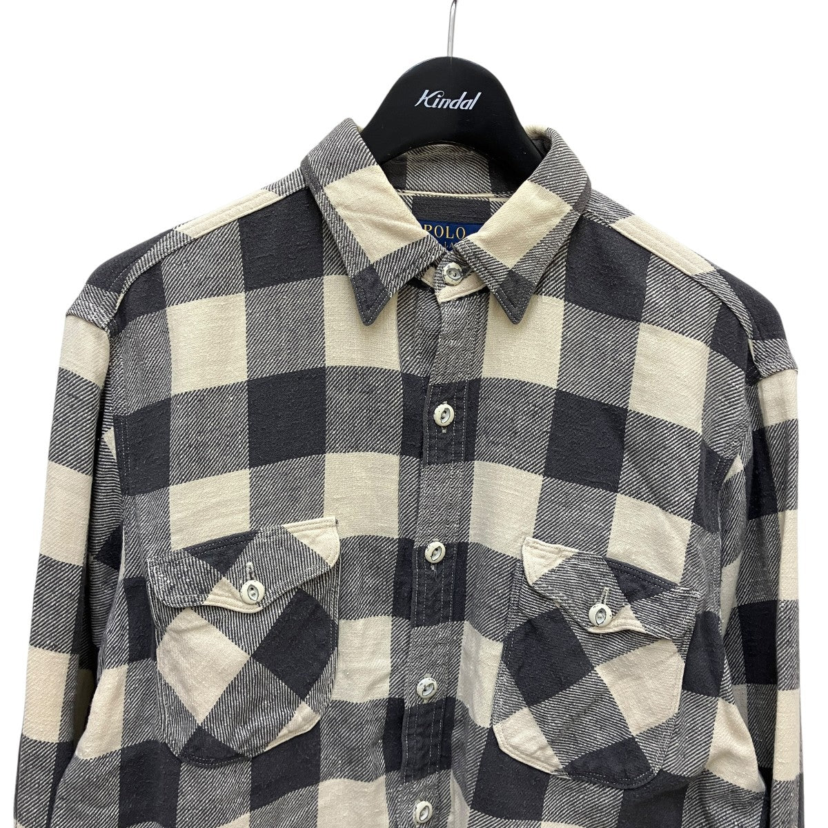POLO RALPH LAUREN 長袖チェックシャツ 古着・中古-2枚目のアイテム画像
