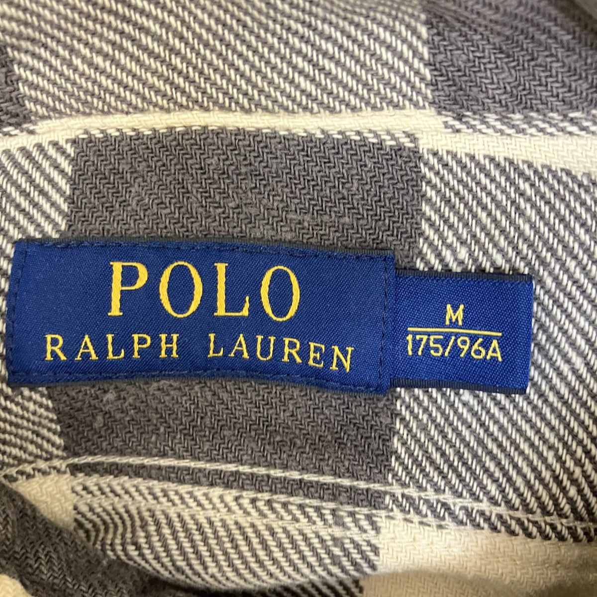 POLO RALPH LAUREN 長袖チェックシャツ 古着・中古-5枚目のアイテム画像