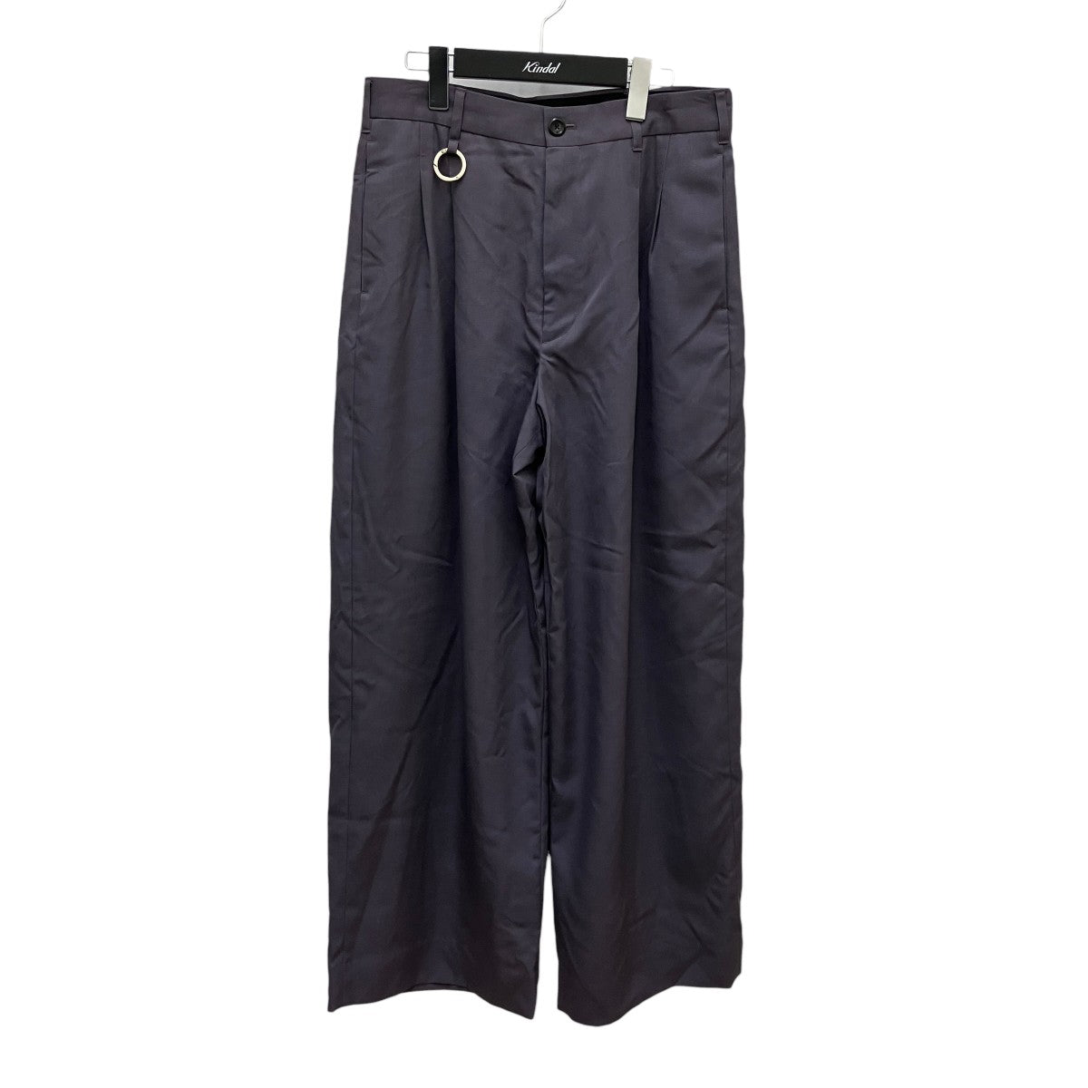 th products OSCAR ／ Super Semi-Wide Tailored Pantsウールパンツ 古着・中古-1枚目のアイテム画像