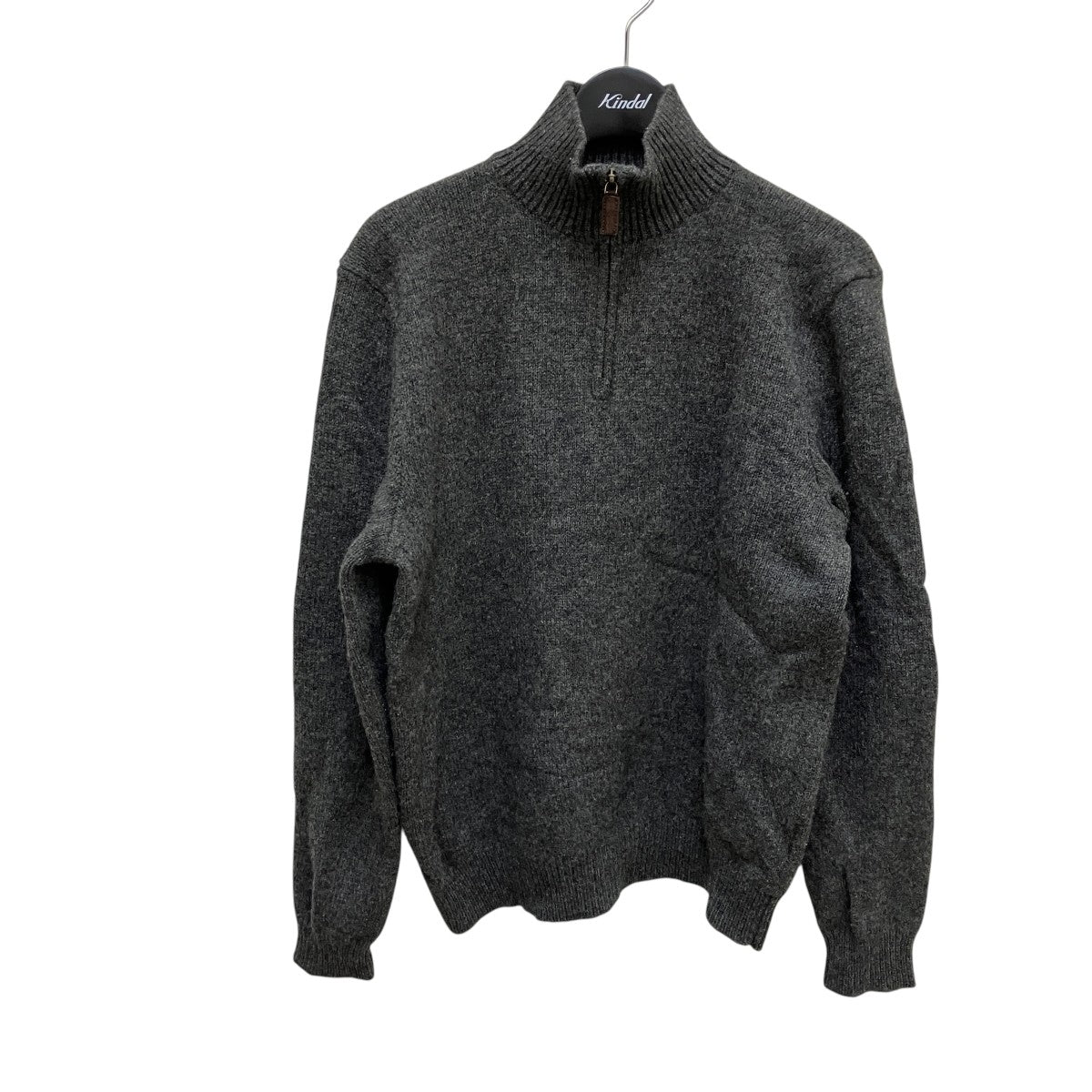 POLO RALPH LAUREN ラムウールハーフジップニット 古着・中古-1枚目のアイテム画像