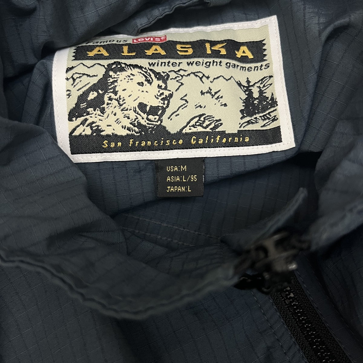 LEVI’S ALASKAナイロンジャケット70528-9437 古着・中古-5枚目のアイテム画像