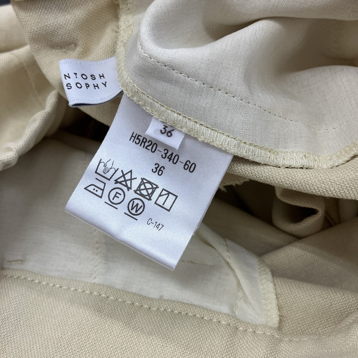 MACKINTOSH PHILOSOPHY(マッキントッシュフィロソフィー) ワイドパンツ