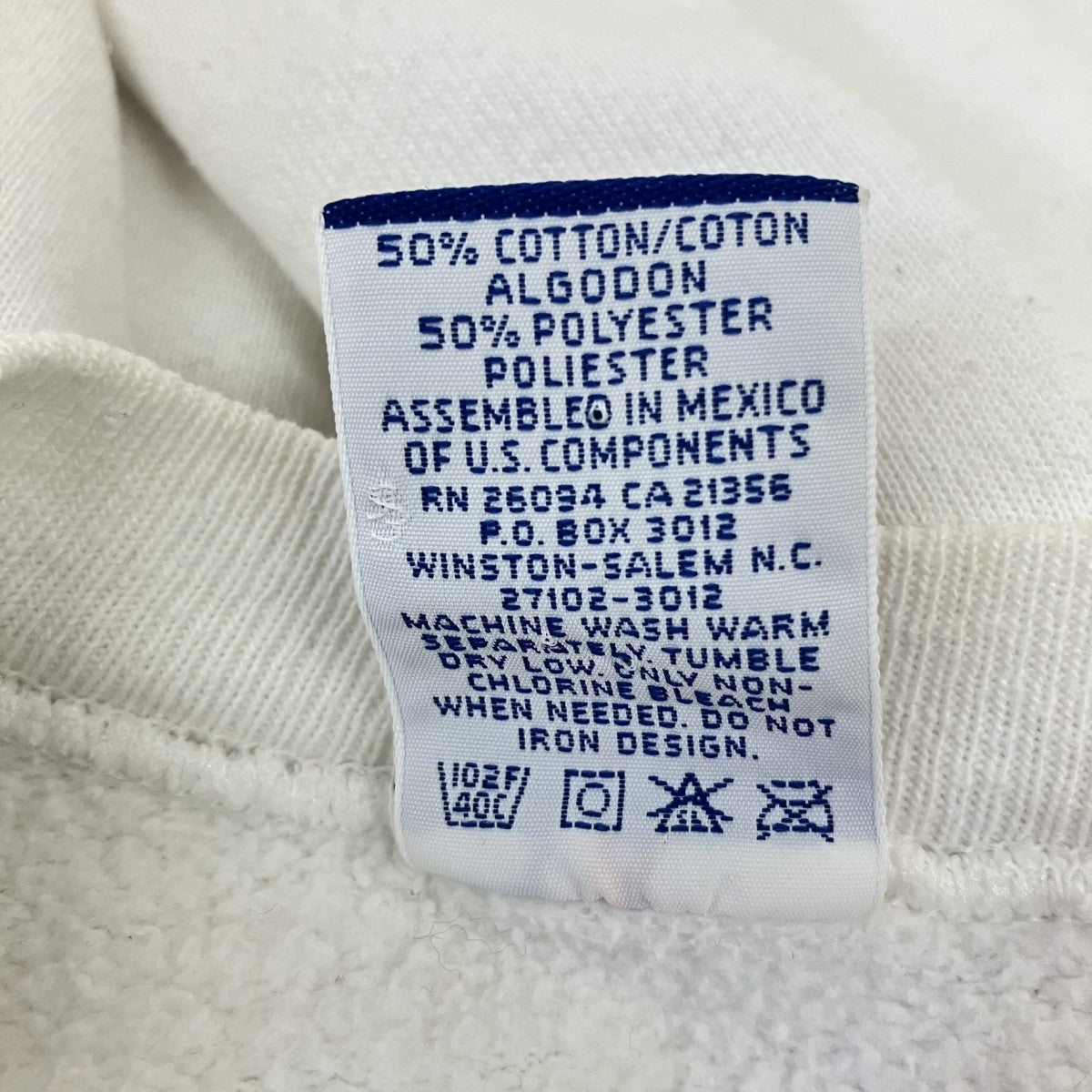 Champion(チャンピオン) 90Sプルオーバースウェット ホワイト サイズ