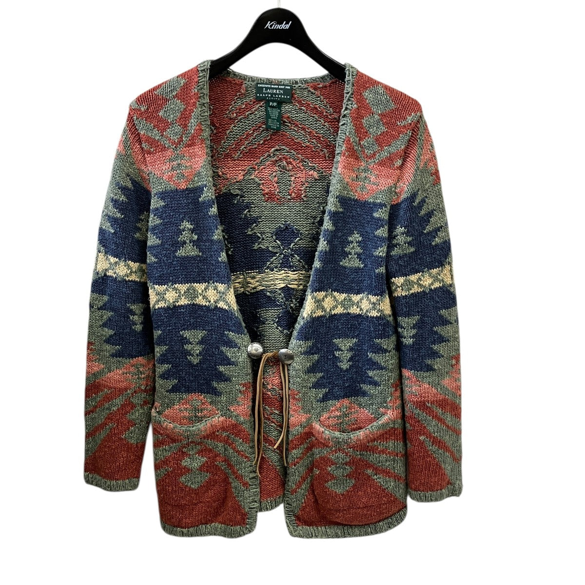 LAUREN RALPH LAUREN 00S vintageカーディガン 古着・中古-1枚目のアイテム画像