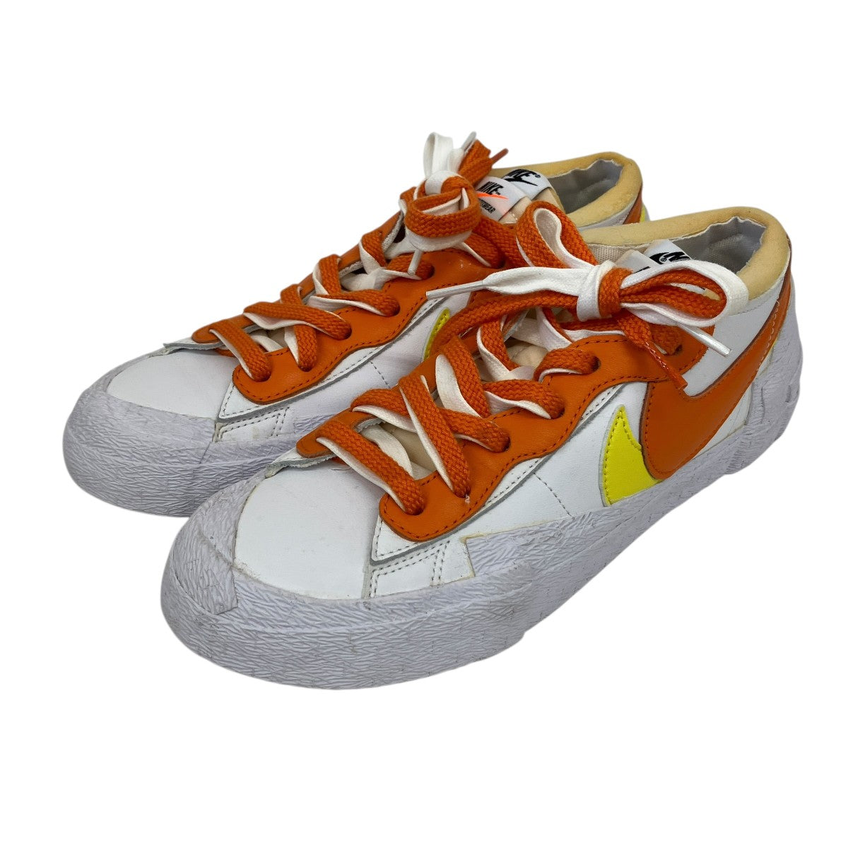 NIKE×sacai BLAZER LOW MAGMA ORANGEローカットスニーカーDD1877-100 古着・中古-1枚目のアイテム画像