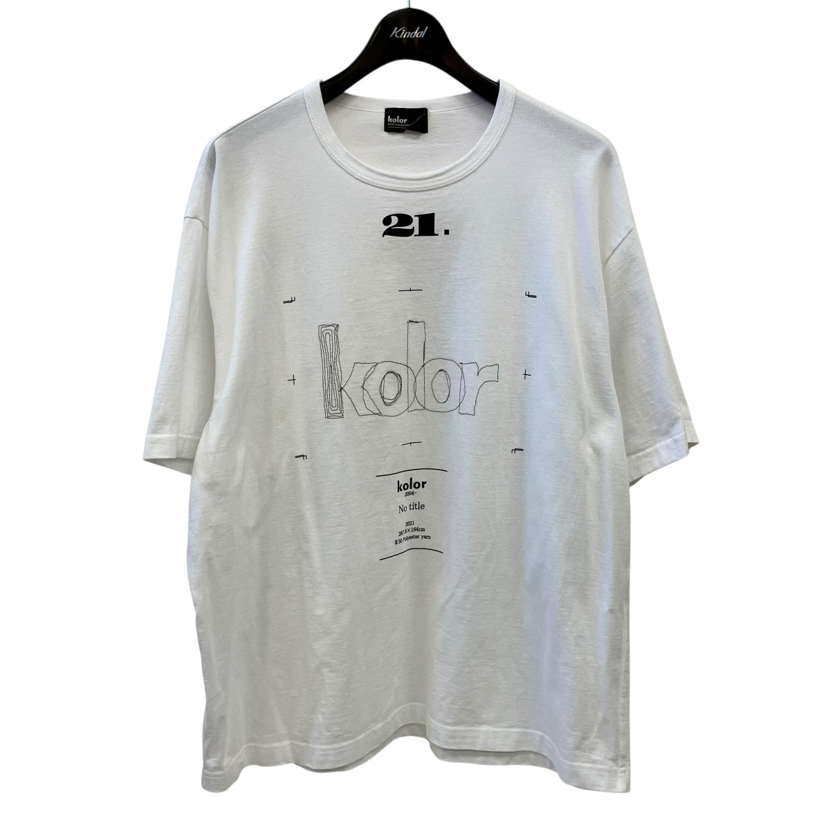 KOLOR 半袖Tシャツ21SCM-T06204 古着・中古-1枚目のアイテム画像