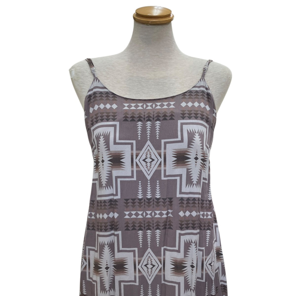 PENDLETON 総柄キャミソールワンピース 古着・中古-4枚目のアイテム画像