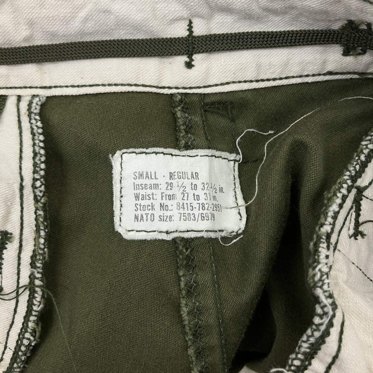 US ARMY M-65 FIELD PANTSカーゴパンツ8415-782-2951 古着・中古-5枚目のアイテム画像