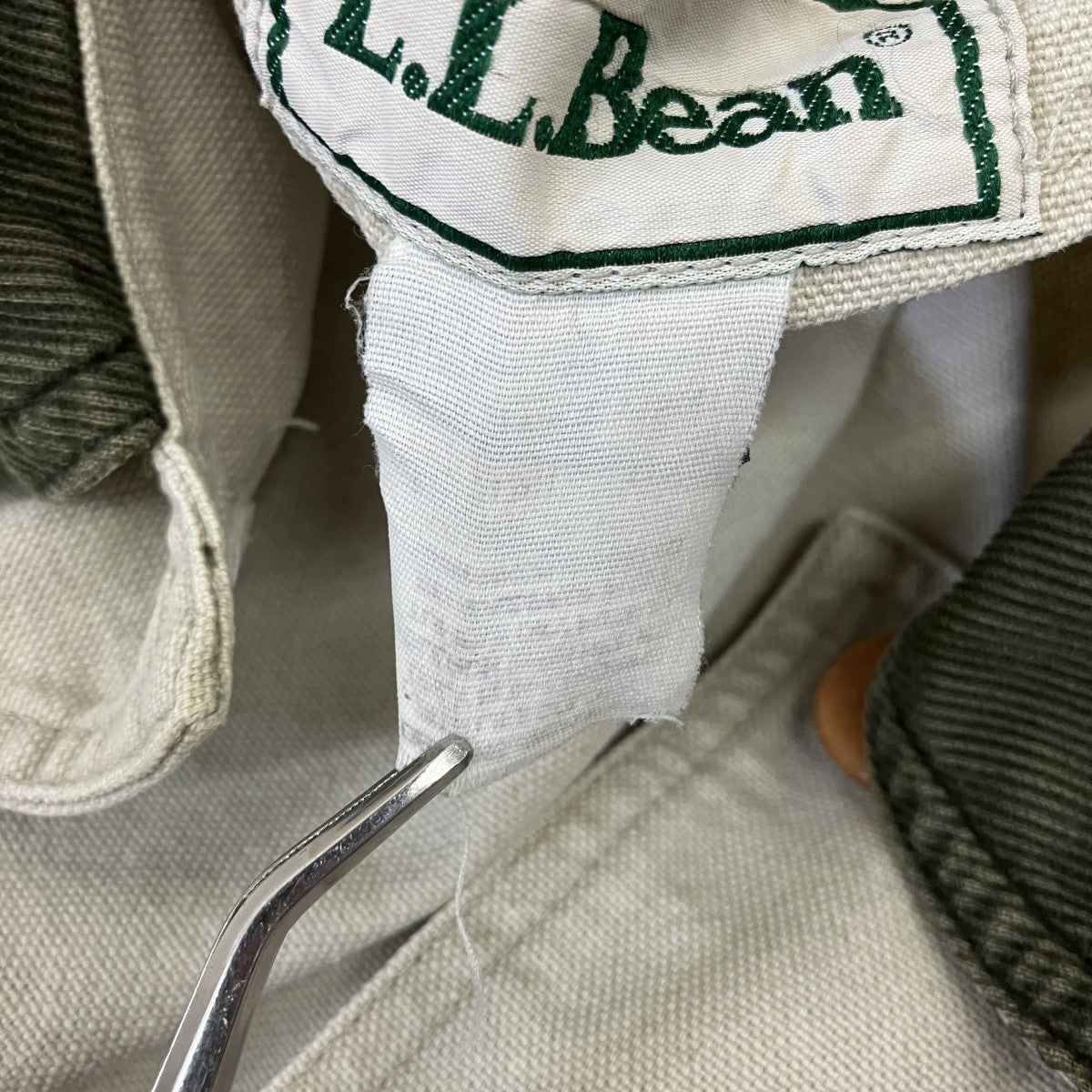 L．L．Bean 80-90 vintageフィールドジャケット 古着・中古-5枚目のアイテム画像