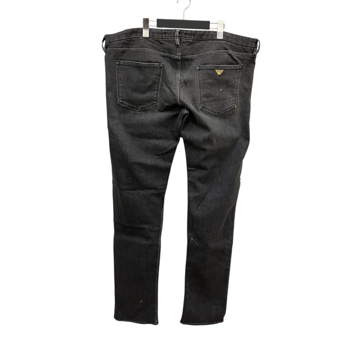 EMPORIO ARMANI ブラックジーンズ3Z1J00 1D81Z 古着・中古-2枚目のアイテム画像