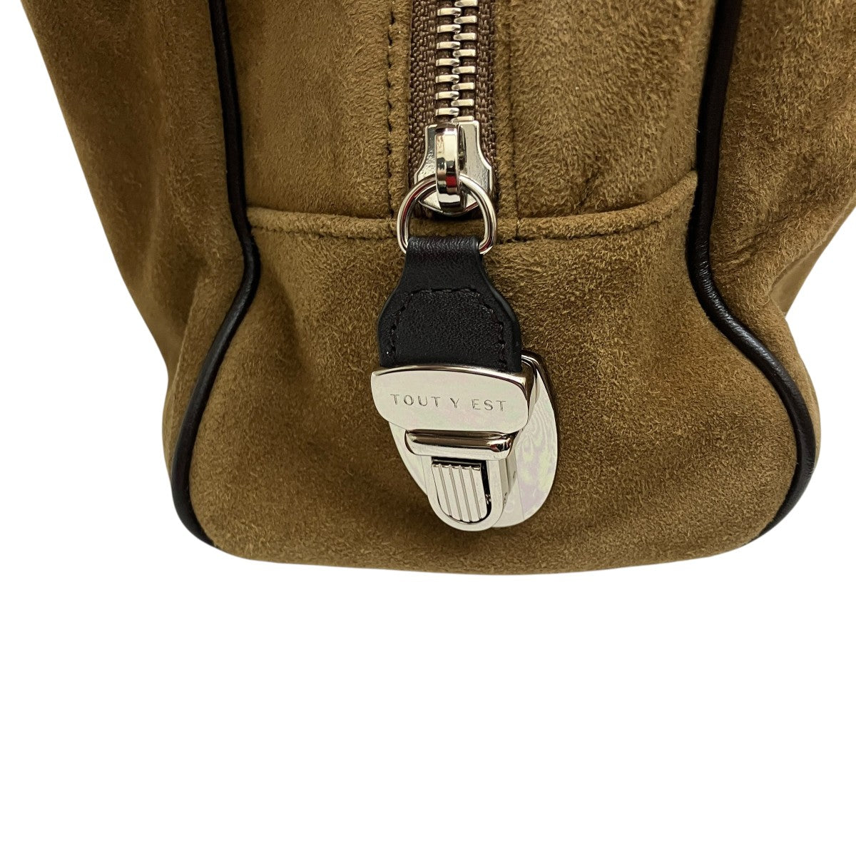 TOUT Y EST(トゥティエ) SAC LOQUETハンドバッグ ブラウン｜【公式