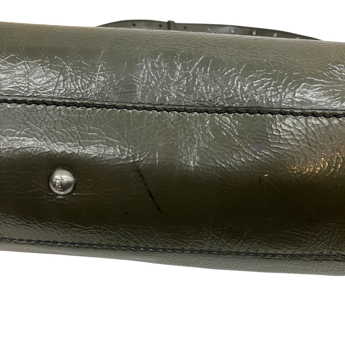 FENDI ピーカブー エナメルショルダーバッグ 古着・中古-5枚目のアイテム画像