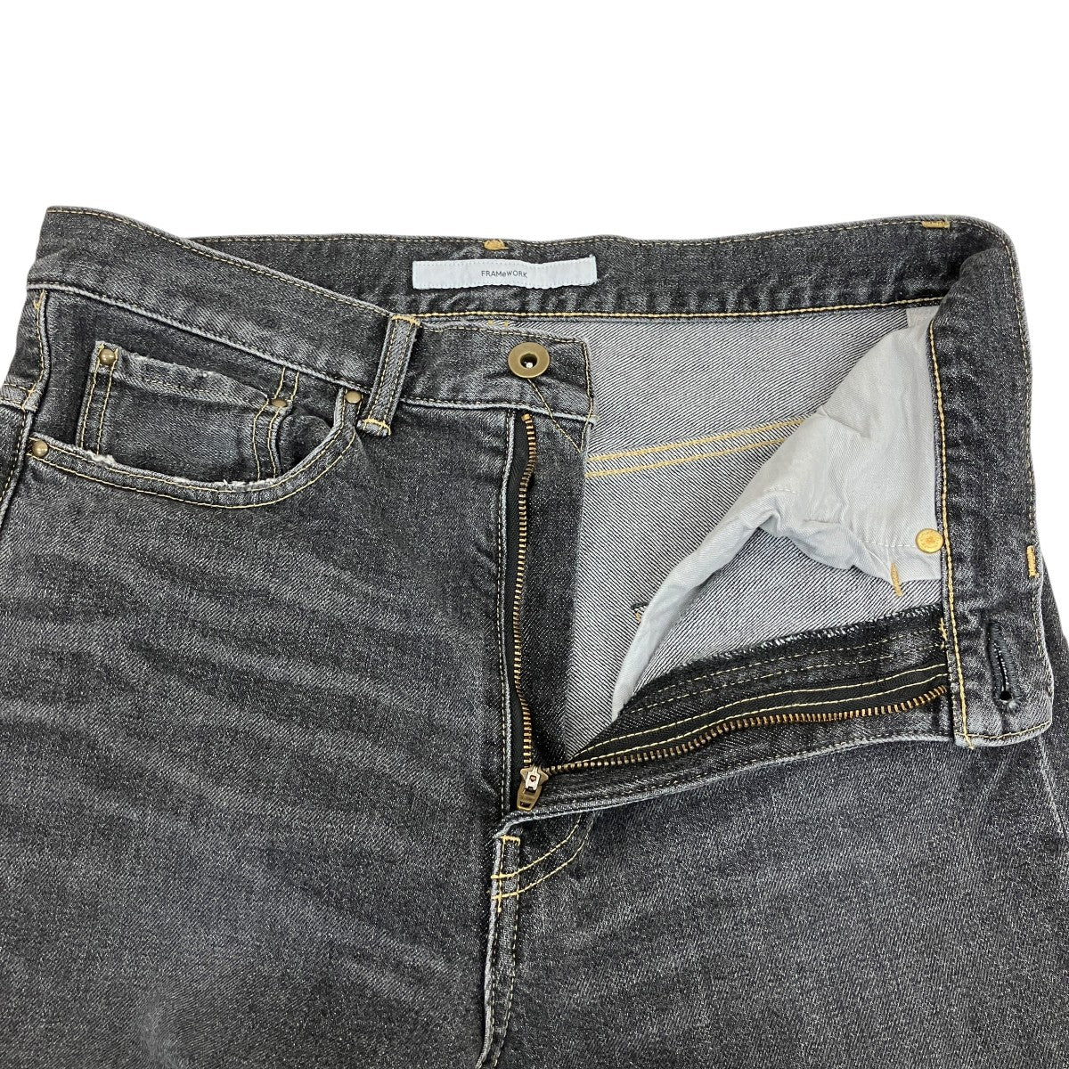 FRAMeWORK デニムパンツ25-030-220-3131-1-0 古着・中古-3枚目のアイテム画像