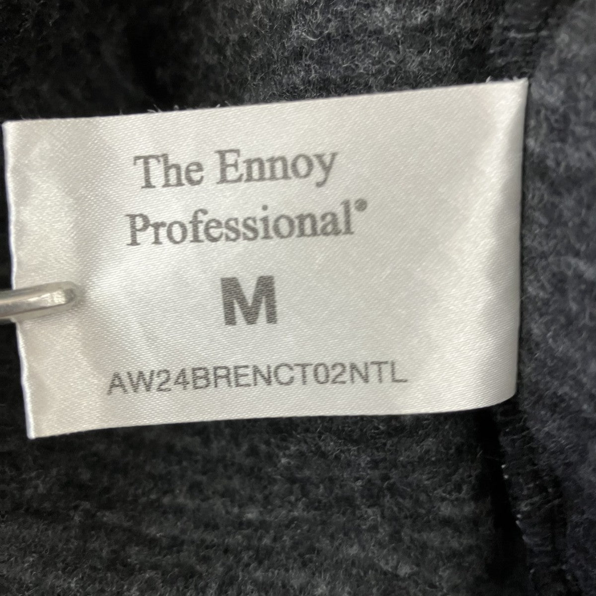 ENNOY(エンノイ) ボーダーパーカーAW24BRENCT02NTL 24AWBorder Hoodie