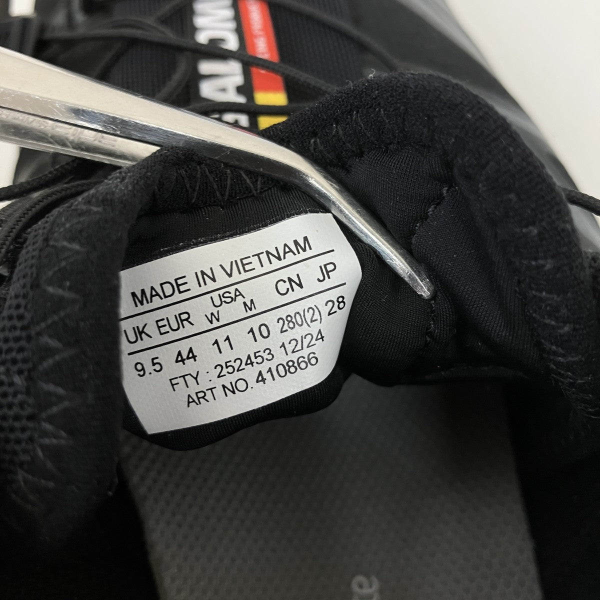 SALOMON XT-6ローカットスニーカー410866 古着・中古-6枚目のアイテム画像
