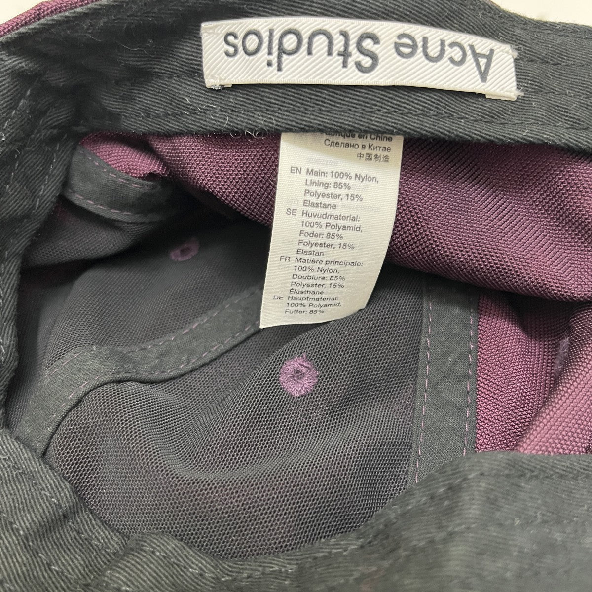 ACNE STUDIOS キャップFN-UX-HATS000095 古着・中古-5枚目のアイテム画像