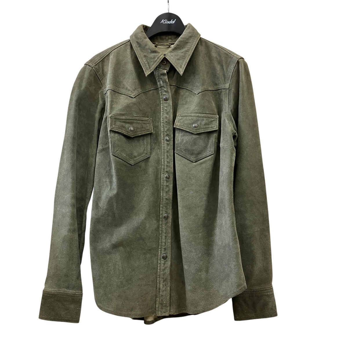 GAP OLDGAPレザーシャツ 古着・中古-1枚目のアイテム画像