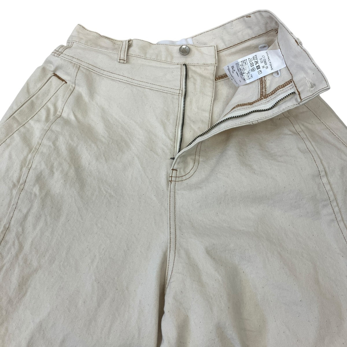 LIVINGTONE ワイドデニムパンツLT-CONOR-05 古着・中古-3枚目のアイテム画像