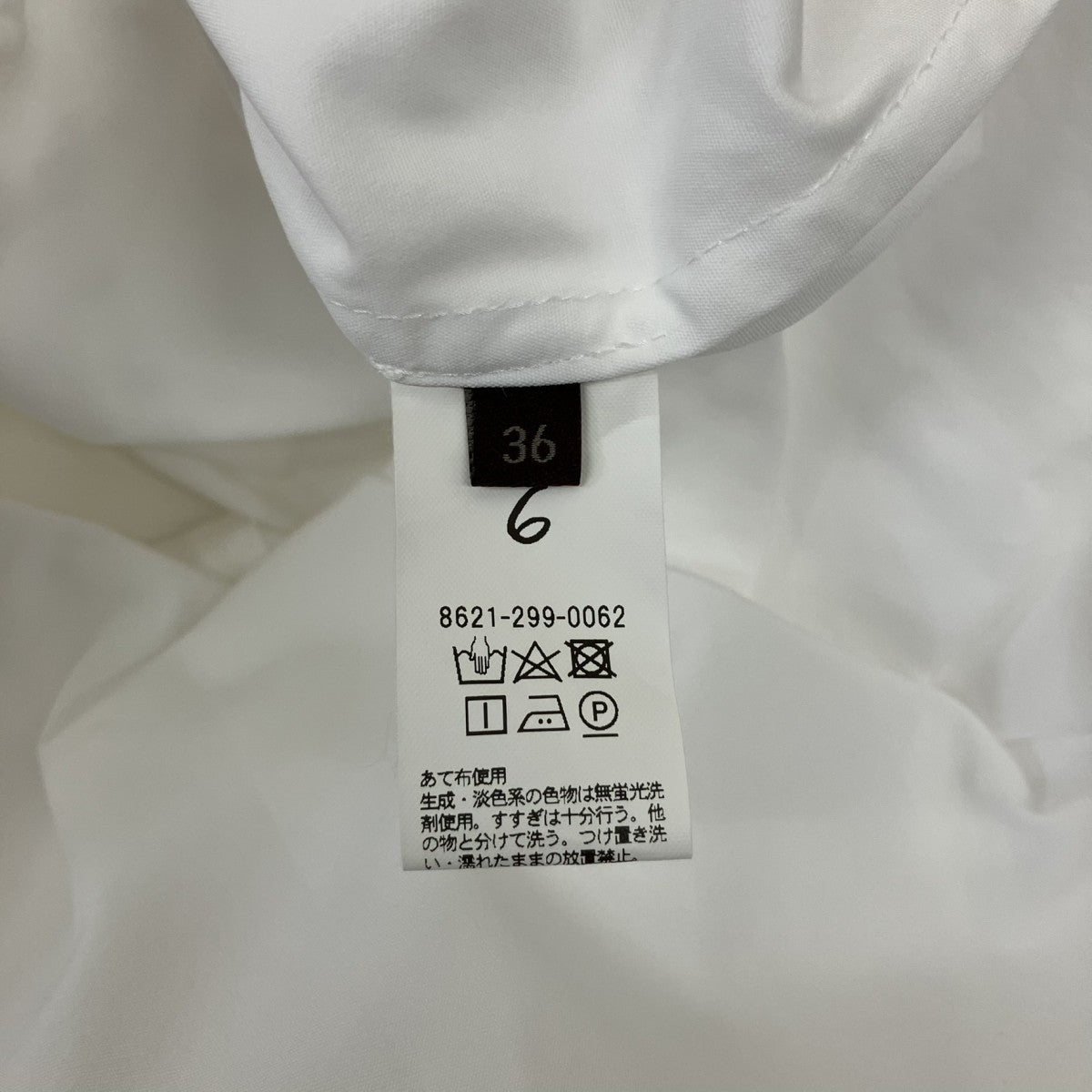 6(ROKU) BEAUTY＆YOUTH ピンタックシャツ8621-299-0062 古着・中古-6枚目のアイテム画像