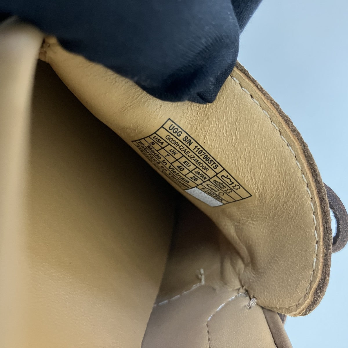 UGG ドライビングシューズ 古着・中古-8枚目のアイテム画像