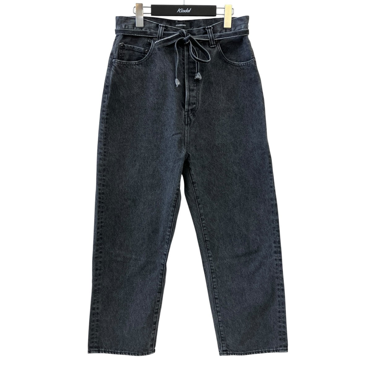 Johnbull ベルテッドデニムパンツ 古着・中古-1枚目のアイテム画像