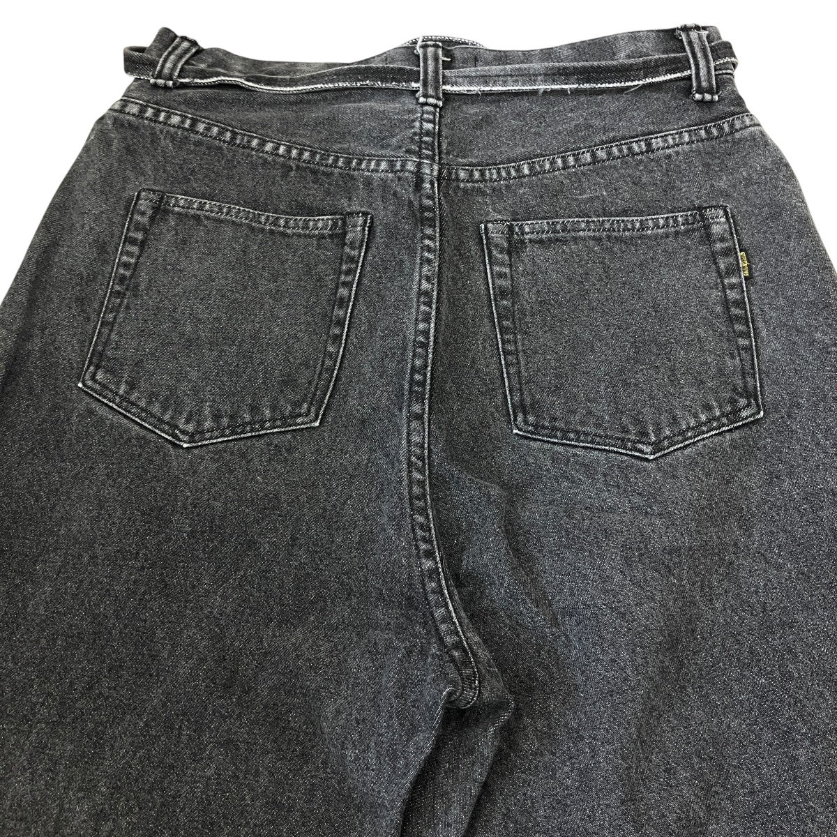 Johnbull ベルテッドデニムパンツ 古着・中古-4枚目のアイテム画像