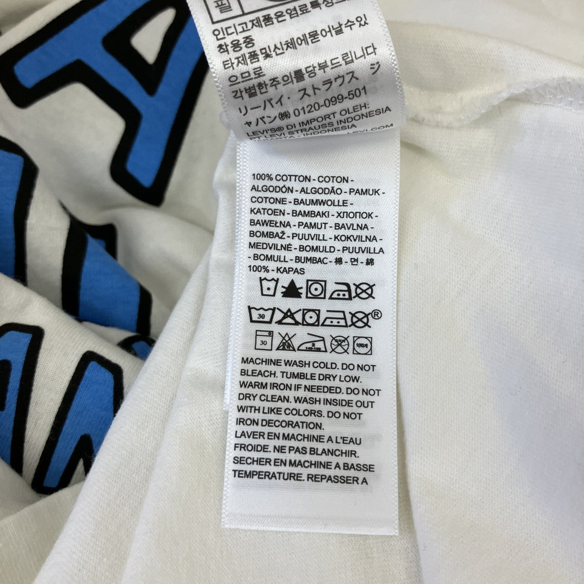LEVI’S×DE LA SOUL 長袖Tシャツ004EY-0000 古着・中古-6枚目のアイテム画像