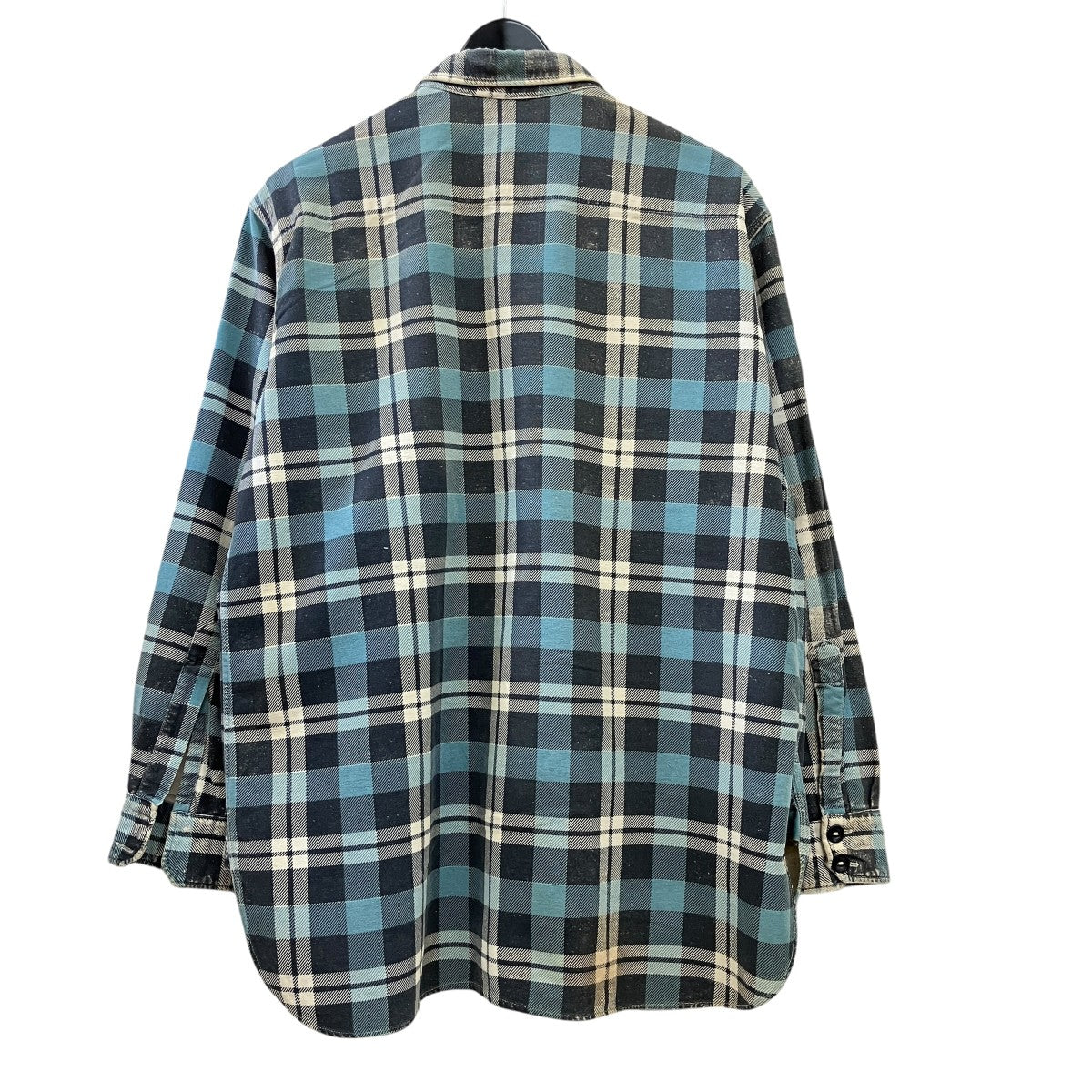 VINTAGE チェックシャツ 古着・中古-2枚目のアイテム画像