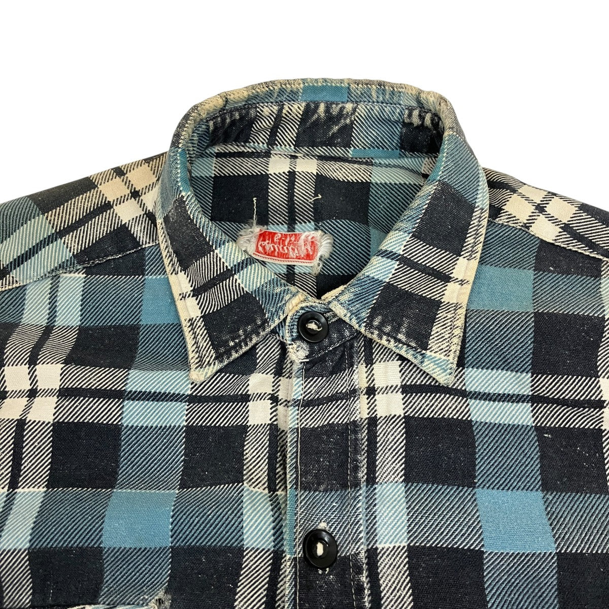 VINTAGE チェックシャツ 古着・中古-3枚目のアイテム画像