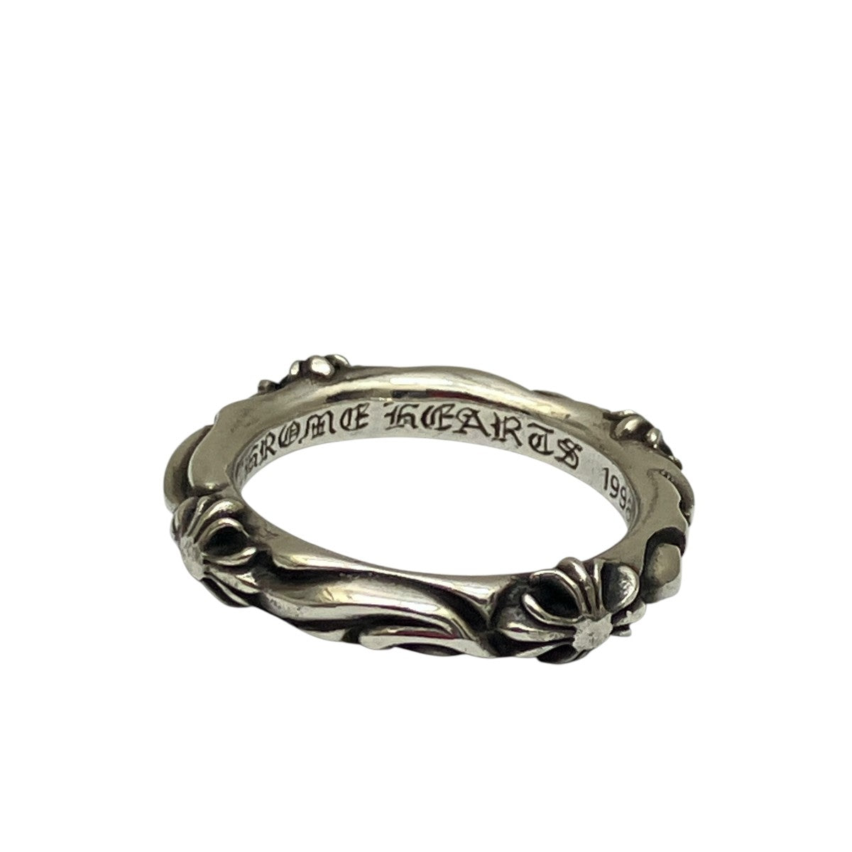 CHROME HEARTS(クロムハーツ) SBT BAND RING指輪 シルバー サイズ 24号