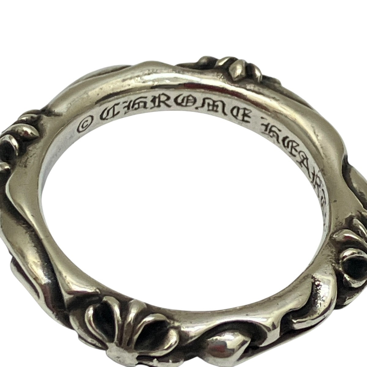 CHROME HEARTS SBT BAND RING指輪 古着・中古-4枚目のアイテム画像