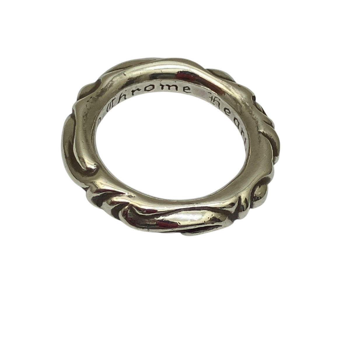 CHROME HEARTS SCROLL BAND RING指輪 古着・中古-2枚目のアイテム画像