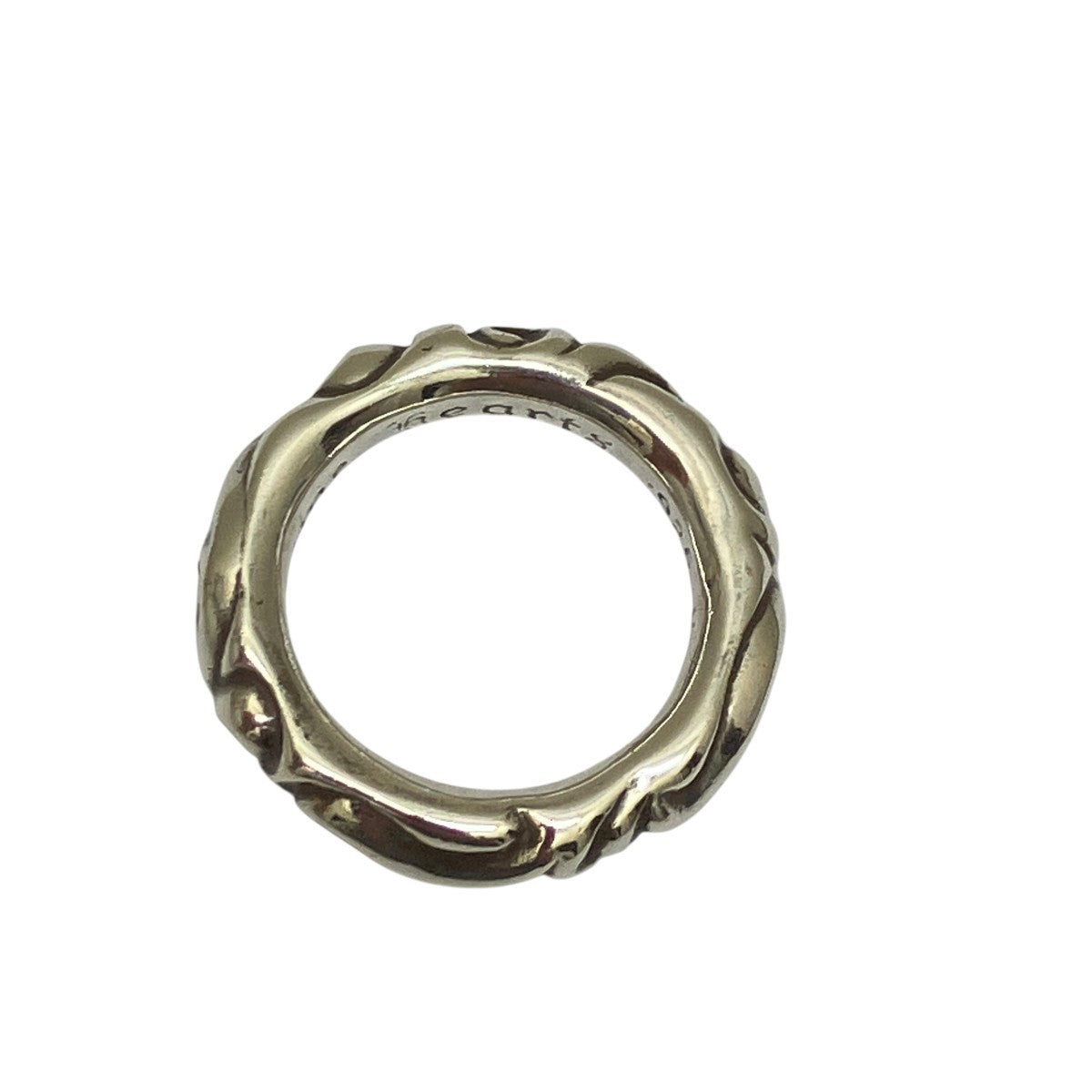 CHROME HEARTS SCROLL BAND RING指輪 古着・中古-3枚目のアイテム画像