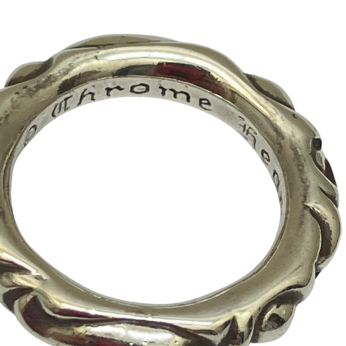 CHROME HEARTS SCROLL BAND RING指輪 古着・中古-4枚目のアイテム画像