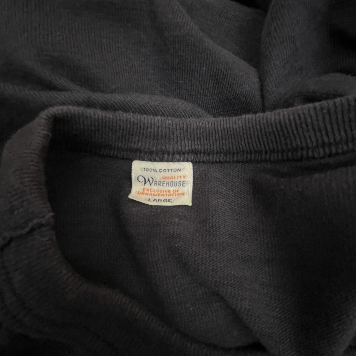 WAREHOUSE ロングスリーブTシャツ 古着・中古-5枚目のアイテム画像