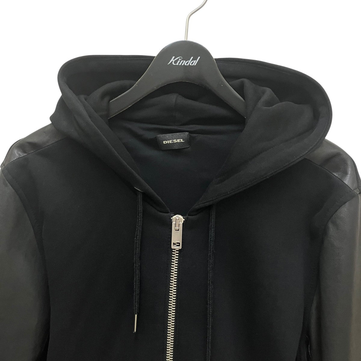 DIESEL ジップパーカー メンズ ジップアップパーカー S-BOXT-HOOD-ZIP-DEN（パーカー