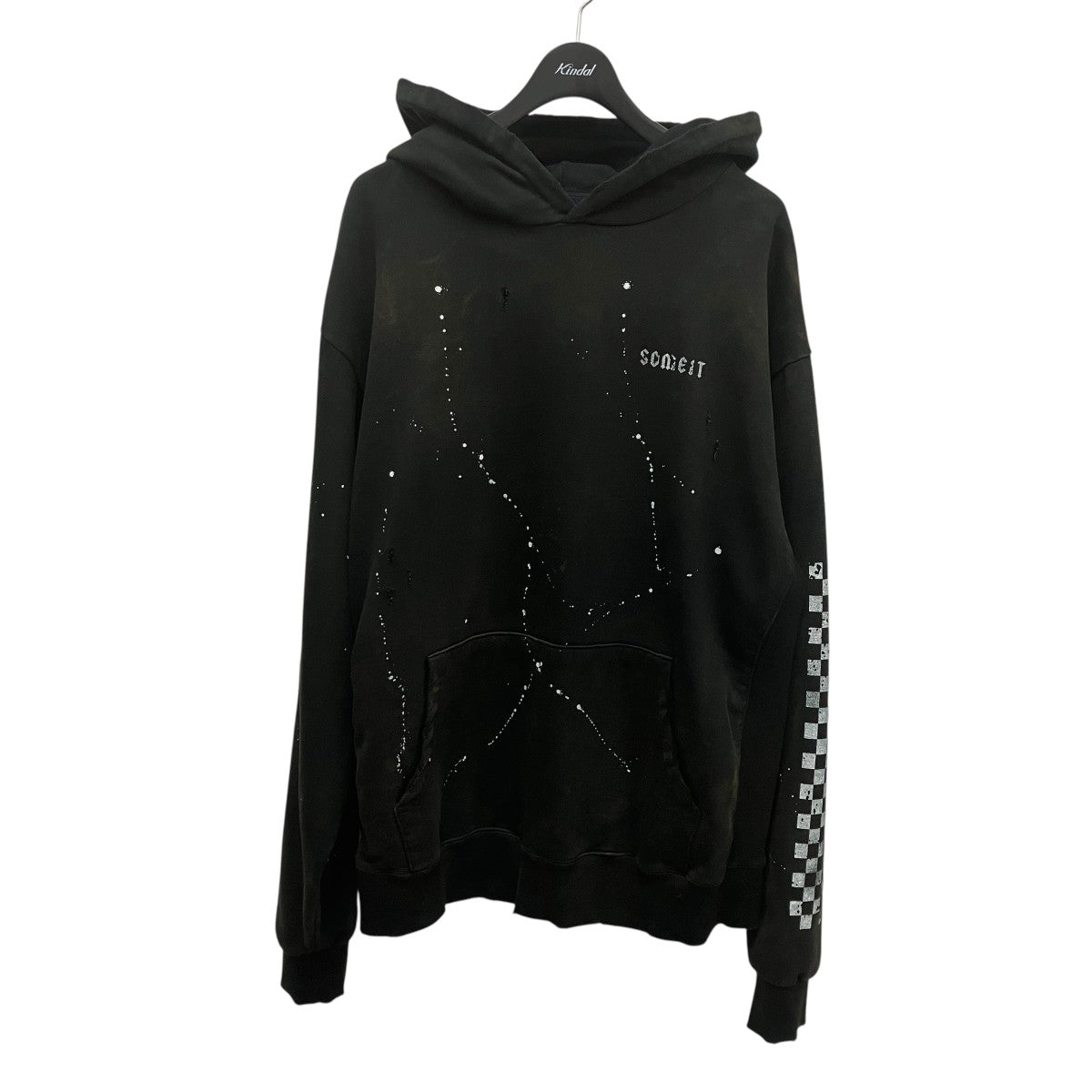 SOMEIT ダメージ加工パーカー 古着・中古-1枚目のアイテム画像