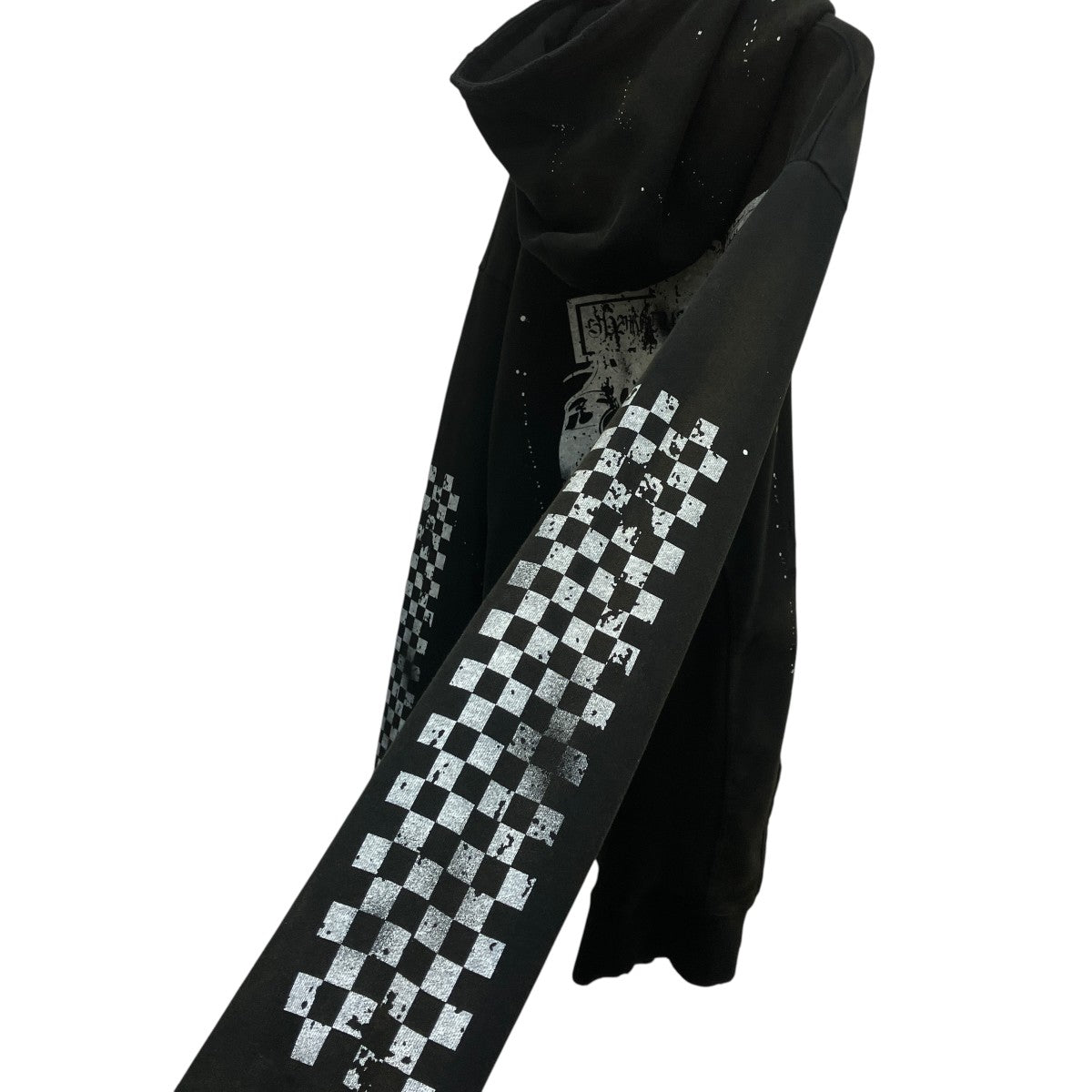 SOMEIT ダメージ加工パーカー 古着・中古-4枚目のアイテム画像