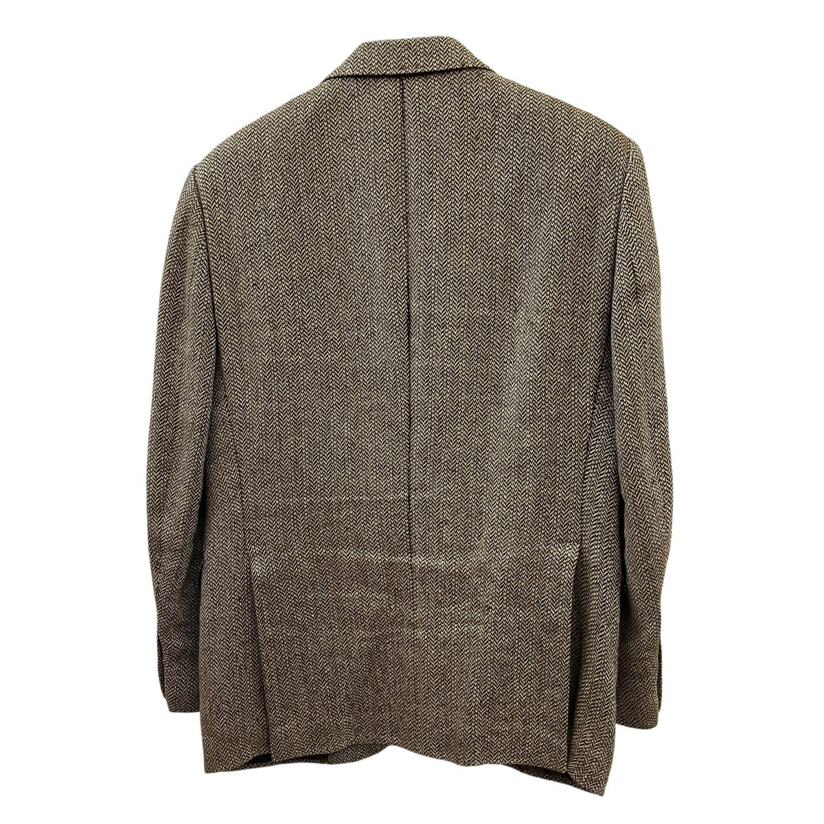 POLO RALPH LAUREN 90’ｓvintageリネンシルクテーラードジャケット 古着・中古-2枚目のアイテム画像