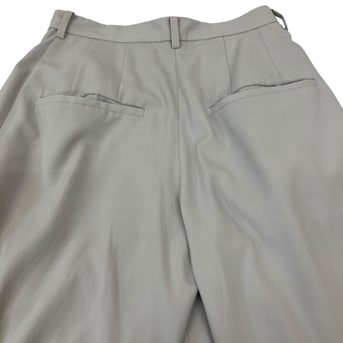 CLANE BASIC TUCK PANTSワイドパンツ12110-7112 古着・中古-4枚目のアイテム画像