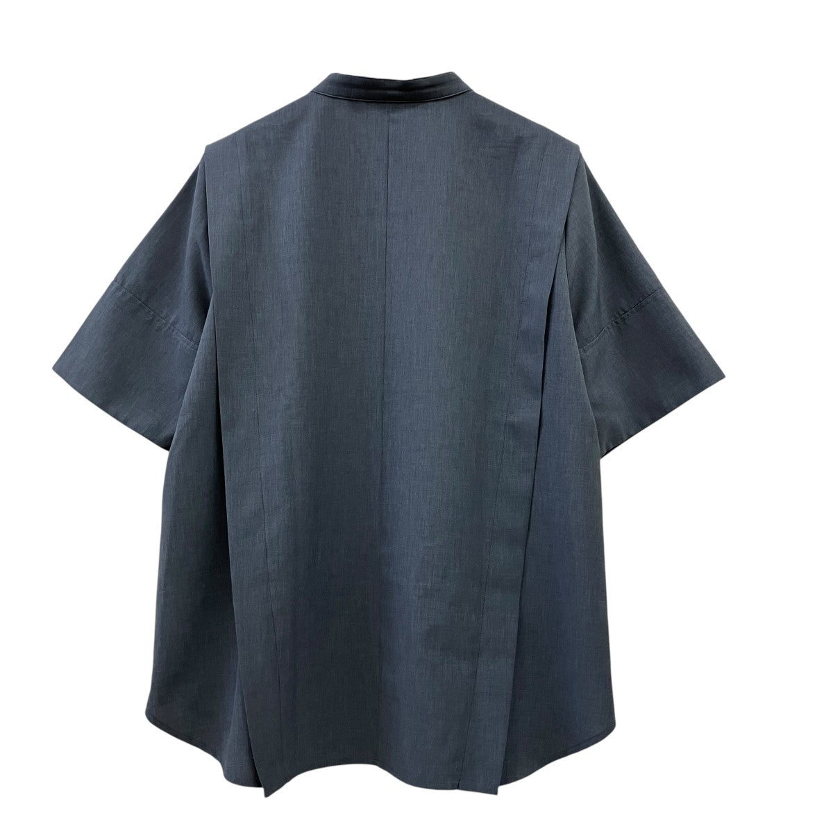 PUBLIC TOKYO バンドカラー半袖シャツ165302001 古着・中古-2枚目のアイテム画像