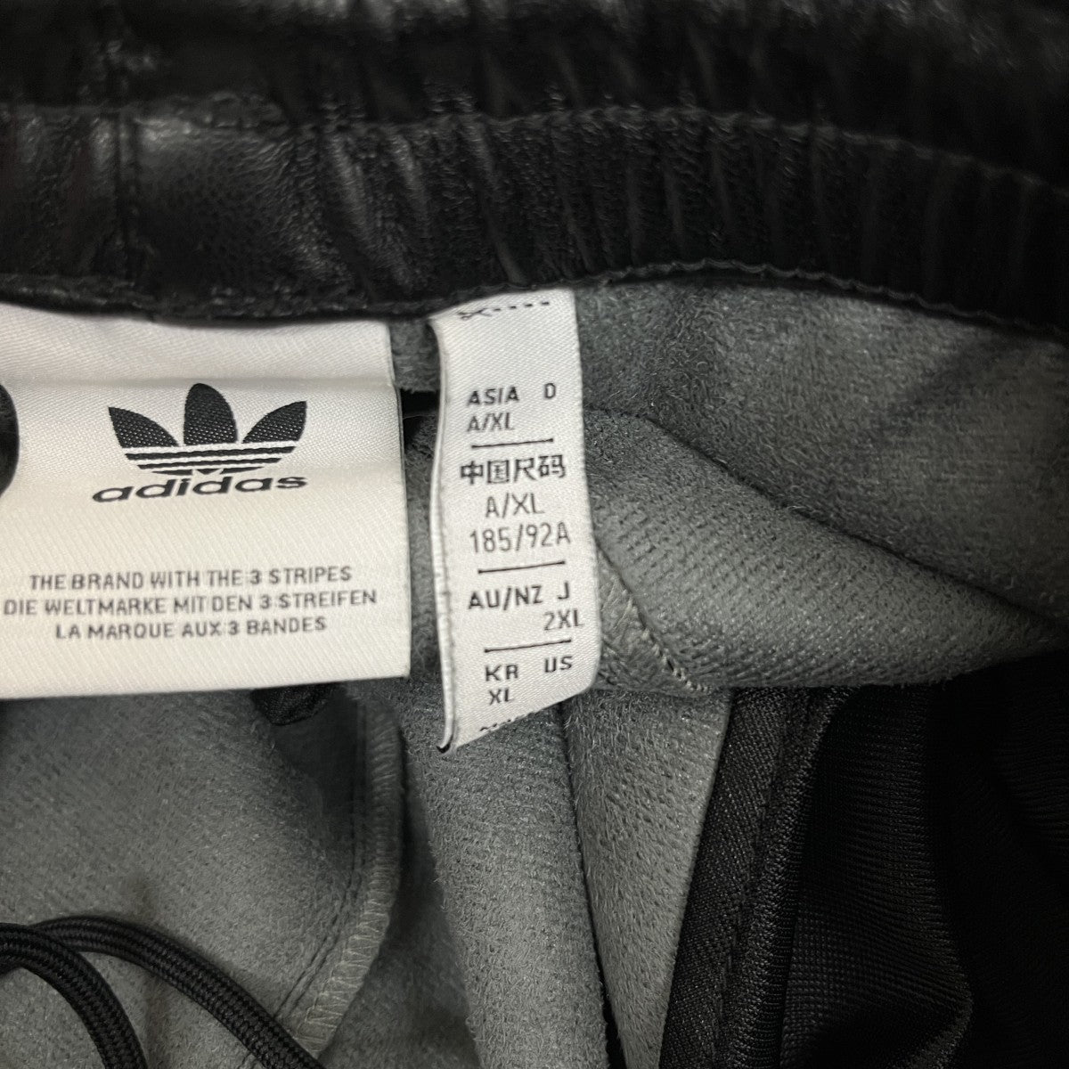 adidas originals フェイクレザートラックパンツIZ4038 古着・中古-6枚目のアイテム画像