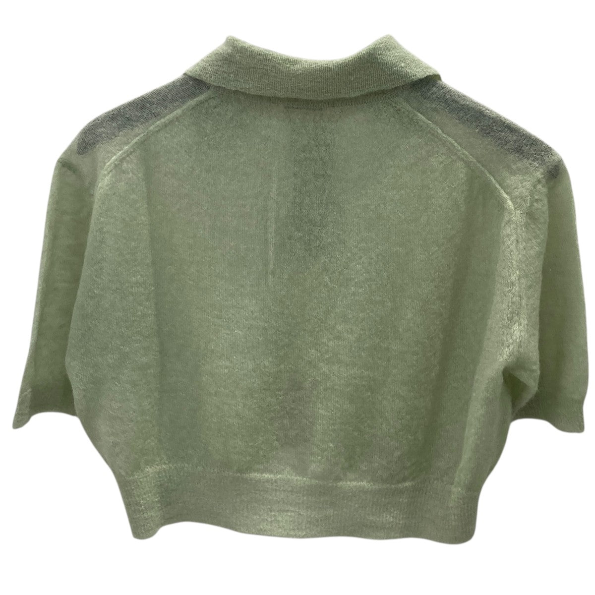 KID MOHAIR SHEER KNIT SHORT POLOモヘアニットポロシャツA24SP03FG
