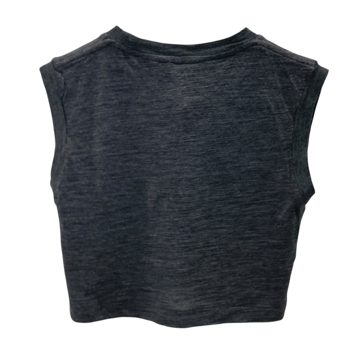 AURALEE SUPER SOFT WOOL SHEER JERSEY SHORT SLEEVELESS薄手ニットA23AT06WT 古着・中古-3枚目のアイテム画像