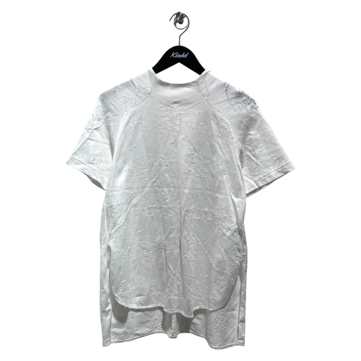 Eyelet Jersey Jacquard Top半袖カットソーMM25SS-JS-071