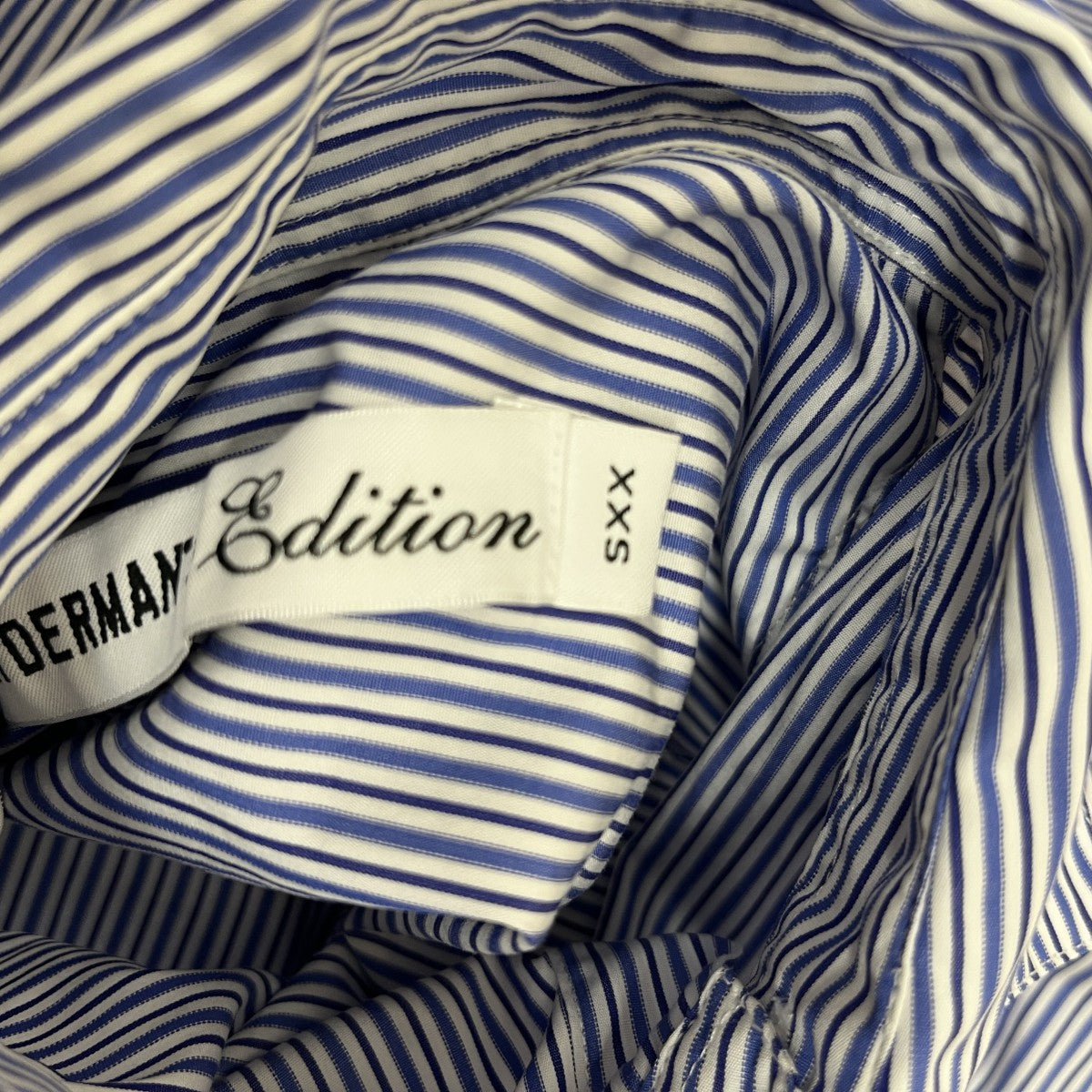Schnaydermans×Edition ストライプ半袖シャツ37-01-21-01013 古着・中古-5枚目のアイテム画像