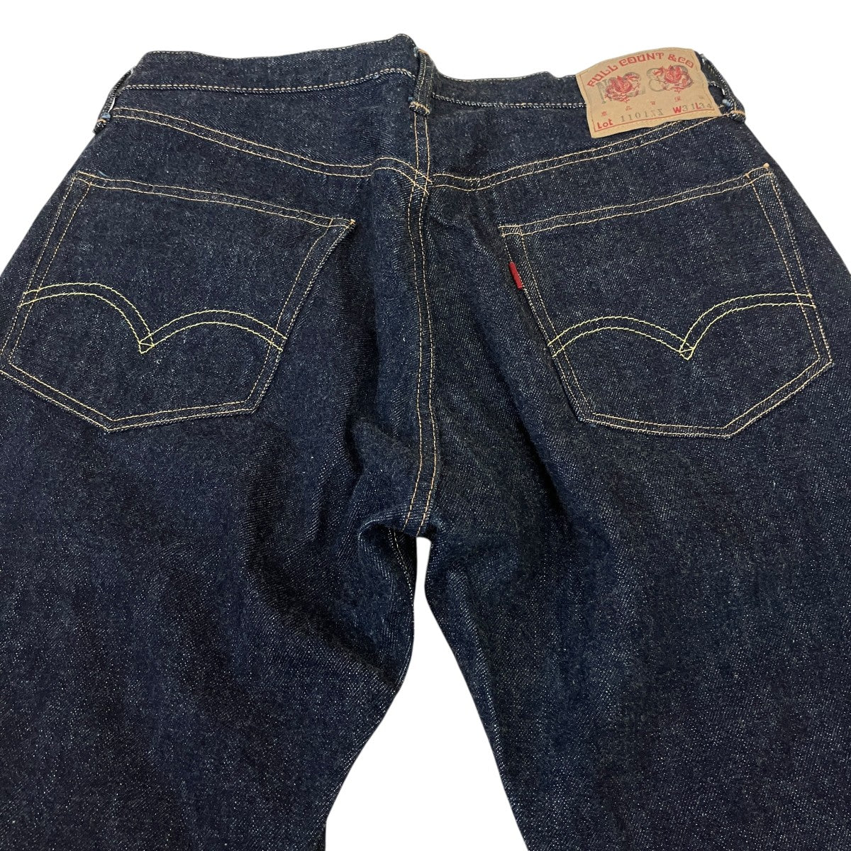 FULLCOUNT 濃紺 500本限定デニムパンツ1101XX 古着・中古-4枚目のアイテム画像