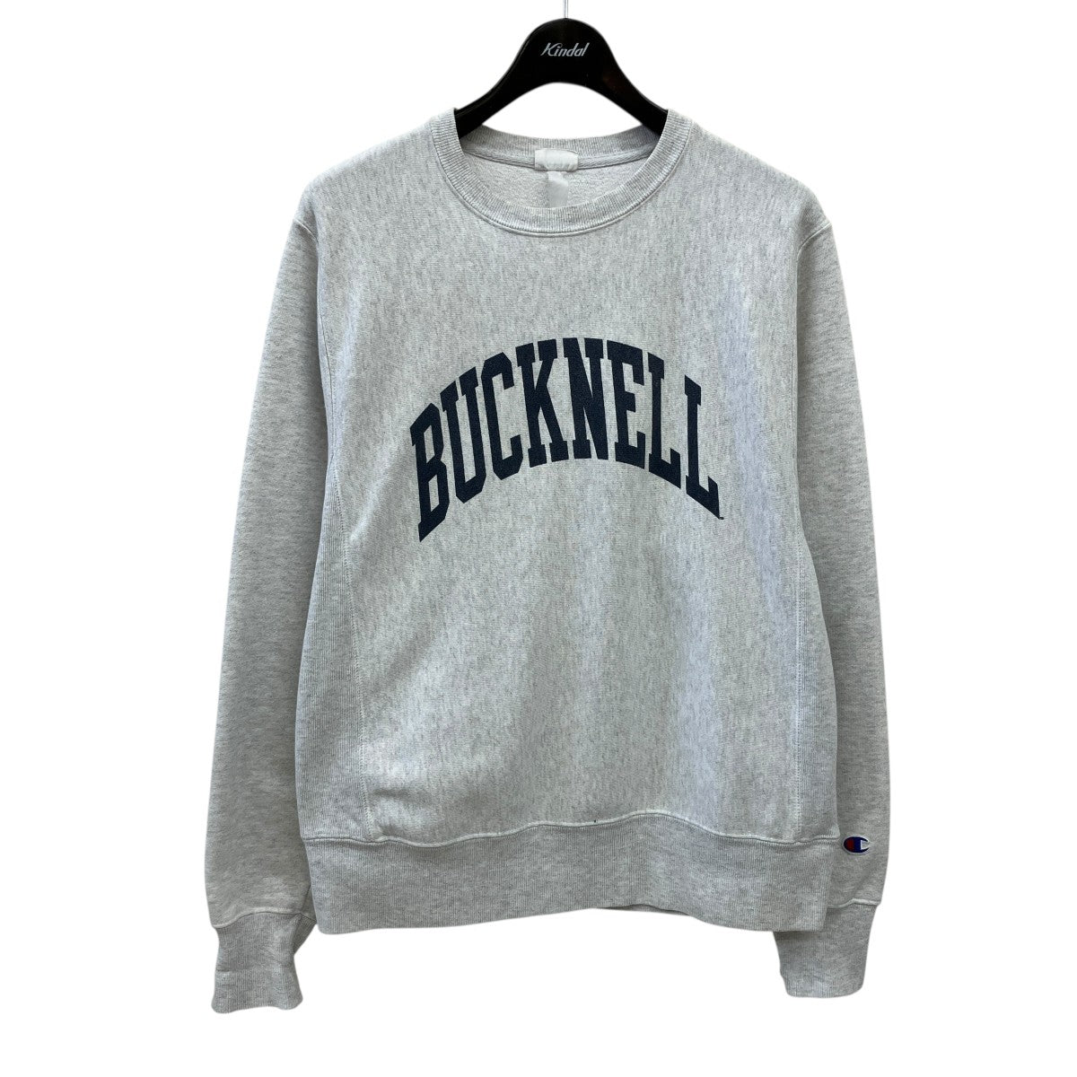 Champion 00’s vintage 単色タグ BUCKNELLクルーネックスウェット 古着・中古-1枚目のアイテム画像