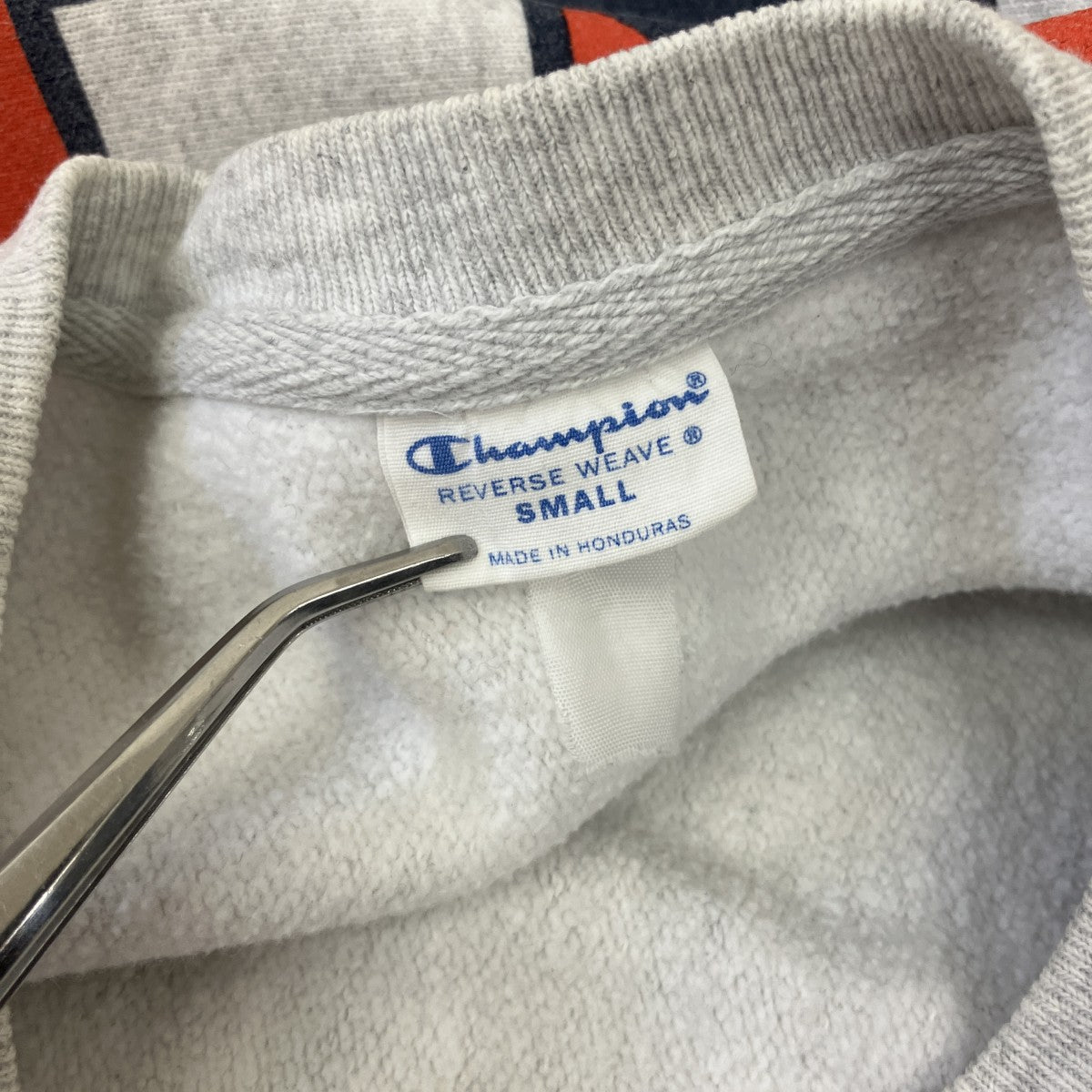 Champion 00’s vintage 単色タグ BUCKNELLクルーネックスウェット 古着・中古-5枚目のアイテム画像